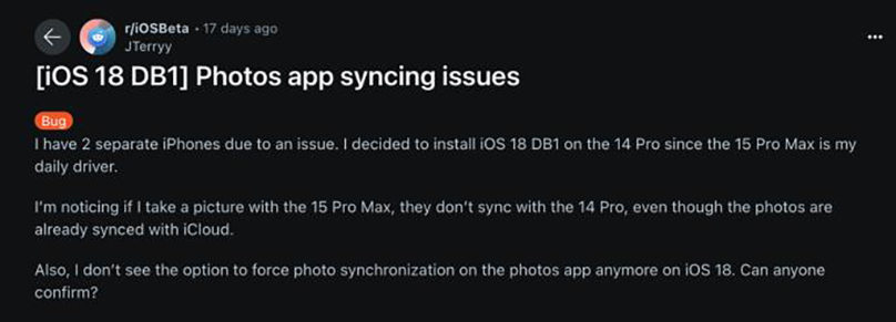 syncing issues