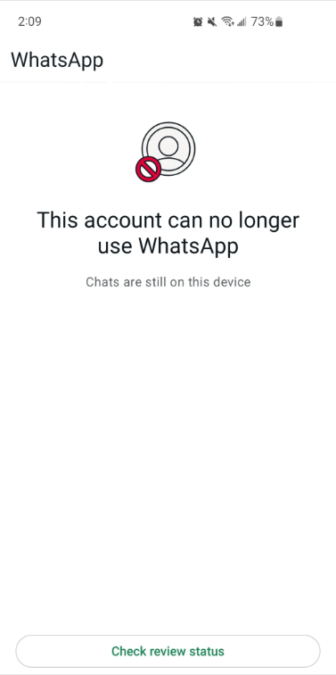 This Account Can No Longer Use WhatsApp: Causes and Fixes