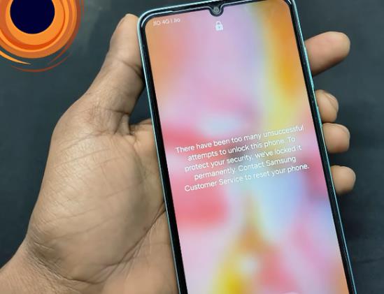 too many incorrect unlock attempts samsung