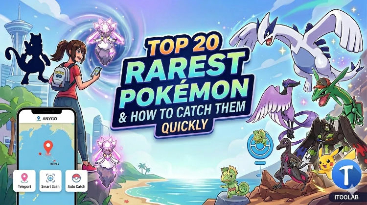 top 20 rarest pokemons