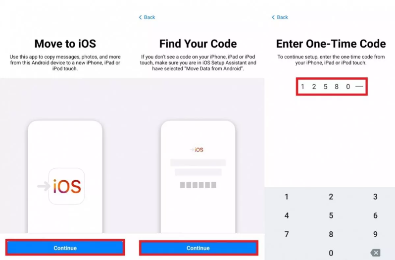 enter the code