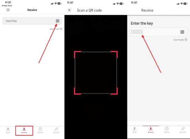 iphone scan qr code
