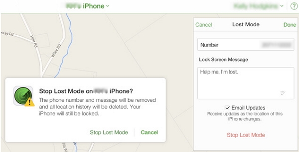 Turn Off iPhone Lost Mode Using iCloud 