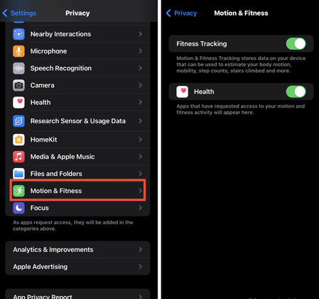 Turn On Necessary Health App Settings on iPhone