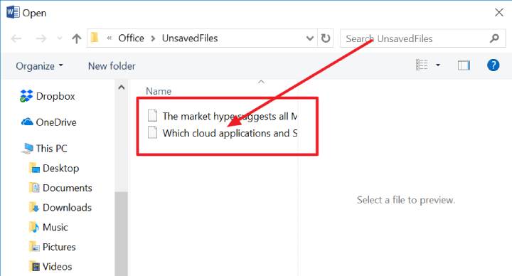 Word asd files