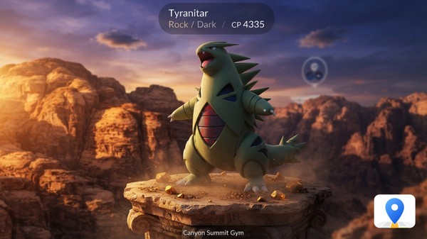 tyranitar highest cp pokemon go