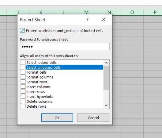 1st Option: MS Excel Protect/Unprotect Sheet in 2023