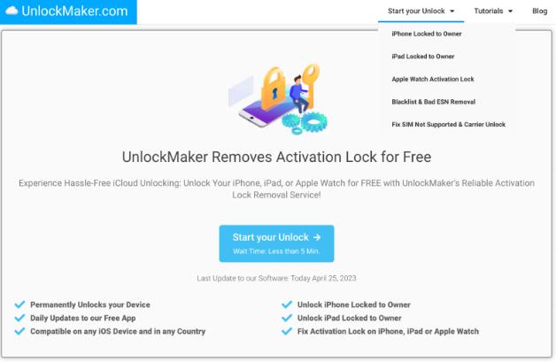 Free iCloud Unlock Service Online - UnlockMaker