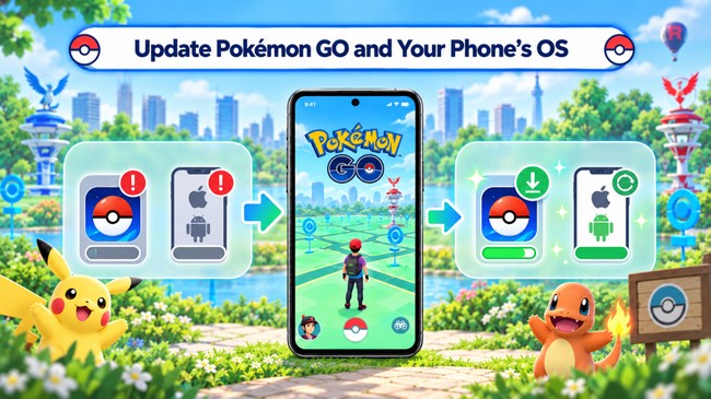 Update Pokémon GO and Your Phone's OS