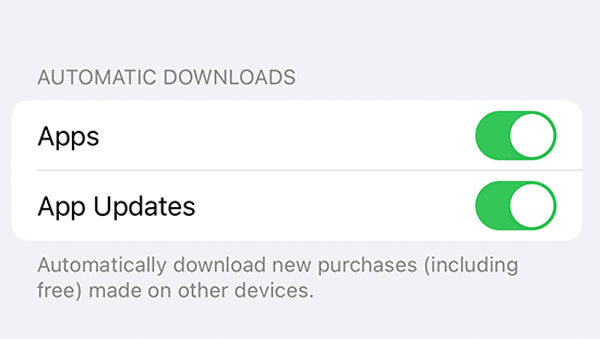 update some apps ios17