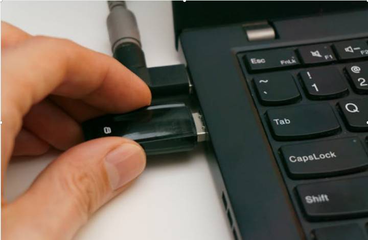 Connect USB to different port