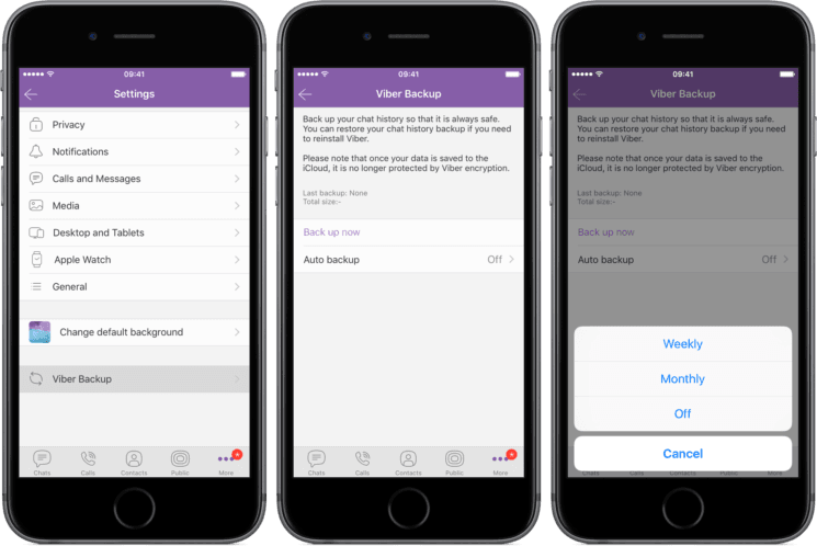 how to restore viber messages on iphone from local backup