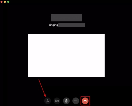 end video call on mac