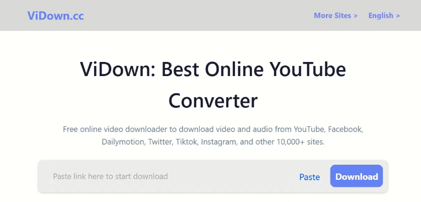 vidown video downloader
