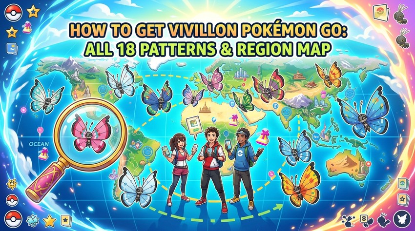 How to Get Vivillon Pokémon GO