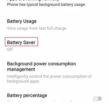 vivo battery saver