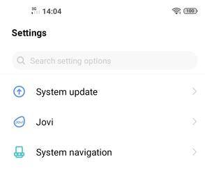 vivo system update