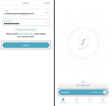VPN change location set up vpn