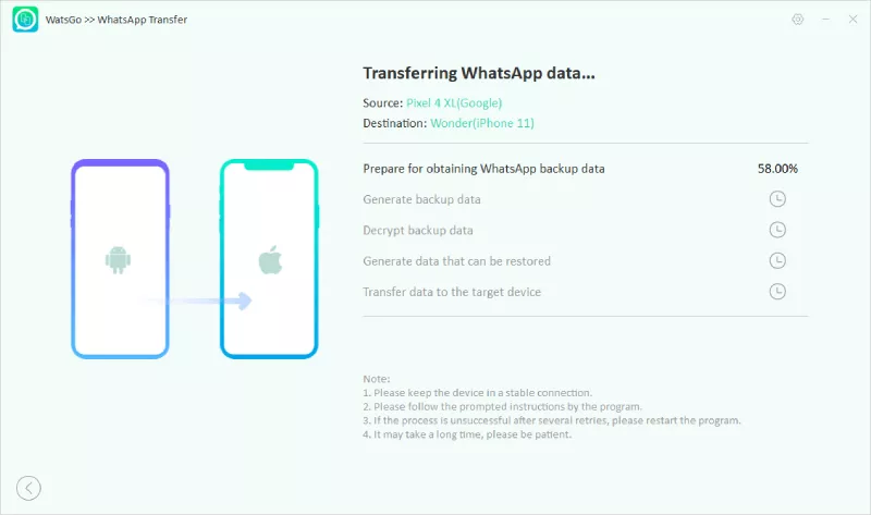 generate whatsapp backup