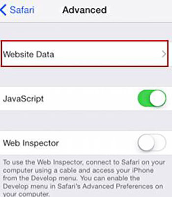 remove all website data
