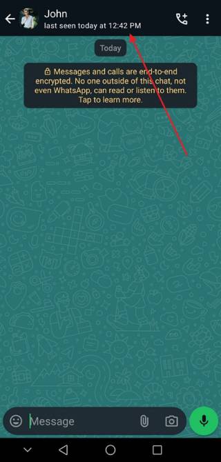 last seen meaning on whatsapp