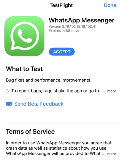 join whatsapp beta program