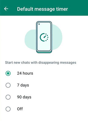 does whatsapp notify screenshots of disappearing message
