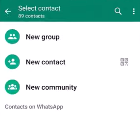 can i create a group chat on whatsapp without adding contacts