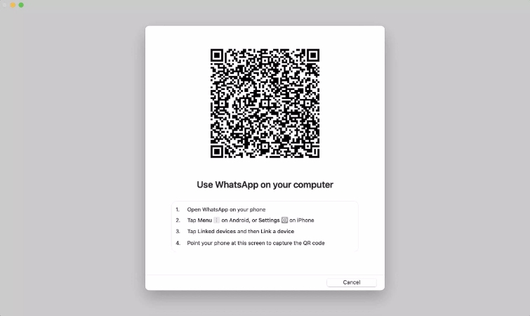 launch the app