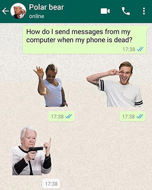 whatsapp stickers
