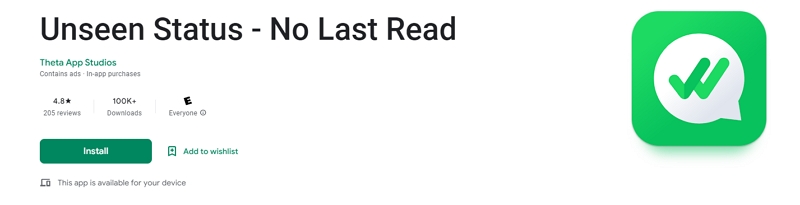 whatsapp status no last read app