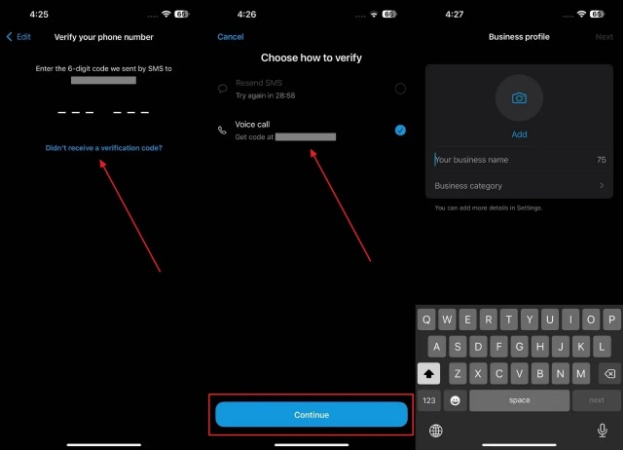 verify number via call
