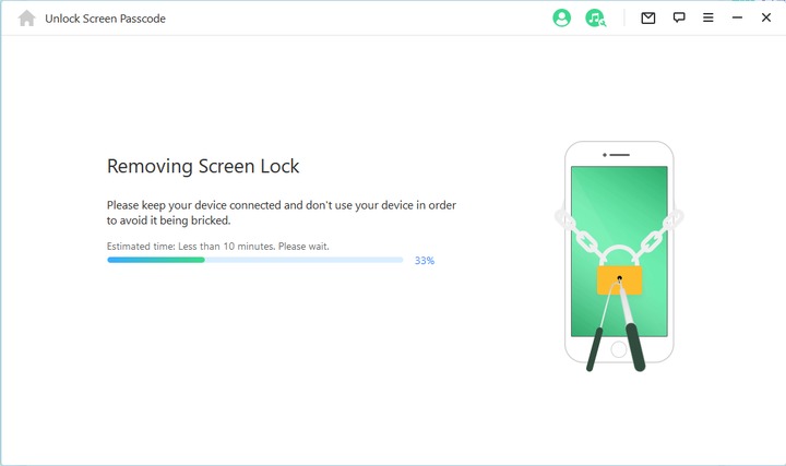 WooTechy iDelock removing the screen lock from the iPhone