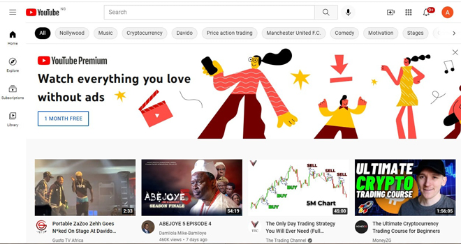 disable restricted mode on YouTube