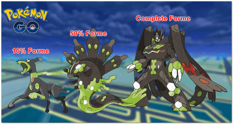 zygarde forme pokemon go